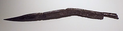 Iberian Sickle-Shaped Knife in the Archaeological Museum of Madrid, October 2022