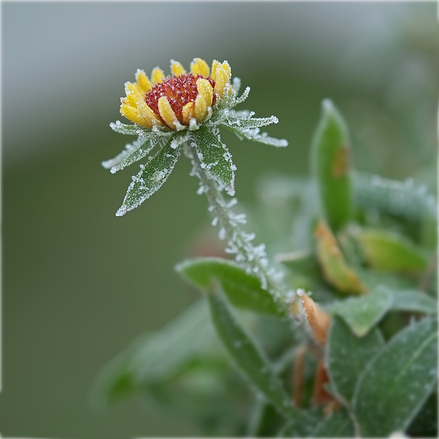 Frozen Flower