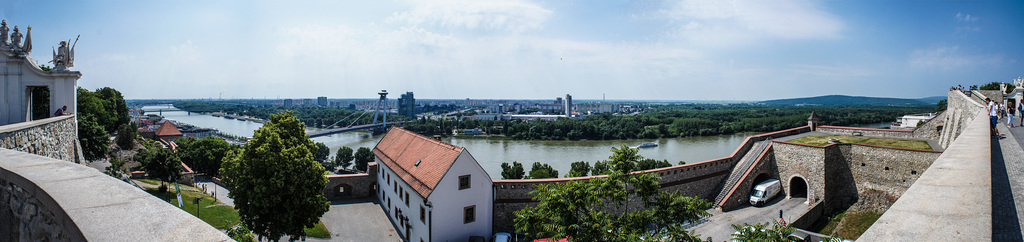 view from Castle Bratislava