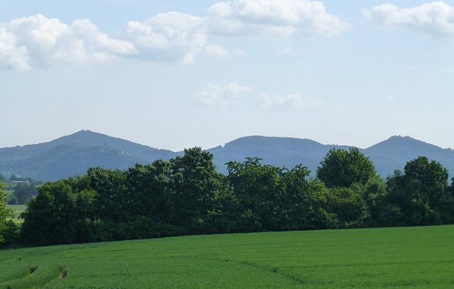 DE - Wachtberg - Fernblick zum Siebengebirge