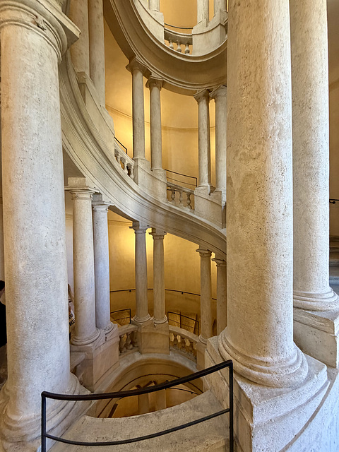 Rome 2026 – Palazzo Barberini – Borromini staircase