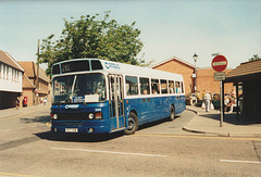 Cambus 300 (PEX 611W) in Mildenhall – 7 Jun 1993 (197-10A)