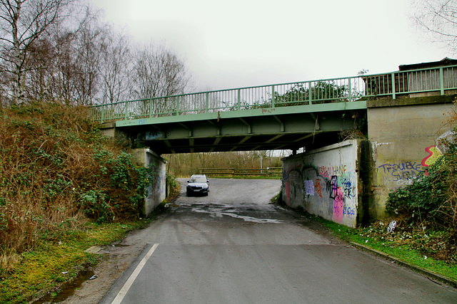 Alte Zechenbahnbrücke Victor (Castrop-Rauxel-Habinghorst) / 26.12.2019