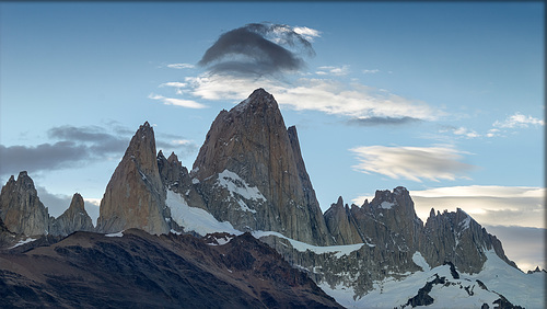 Fitz Roy with cap