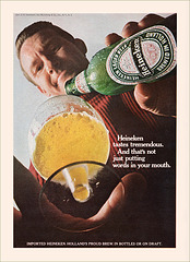 Heineken Beer Ad, 1967