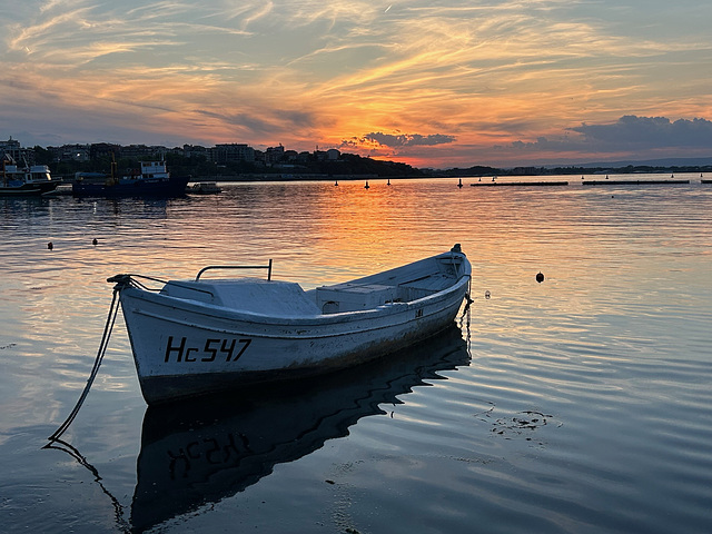 Sundown in Nessebar.