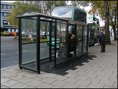 New Road bus shelter