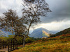 Over the footbridge towards Fleetwith Pike