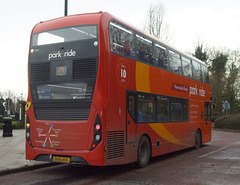 DSCF6097 Stagecoach East (Cambus) SN66 WBD at Newmarket Road Park and Ride, Cambridge - 2 Feb 2017