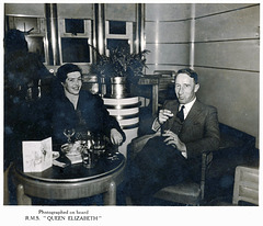 Transatlantic cocktails time - 1950