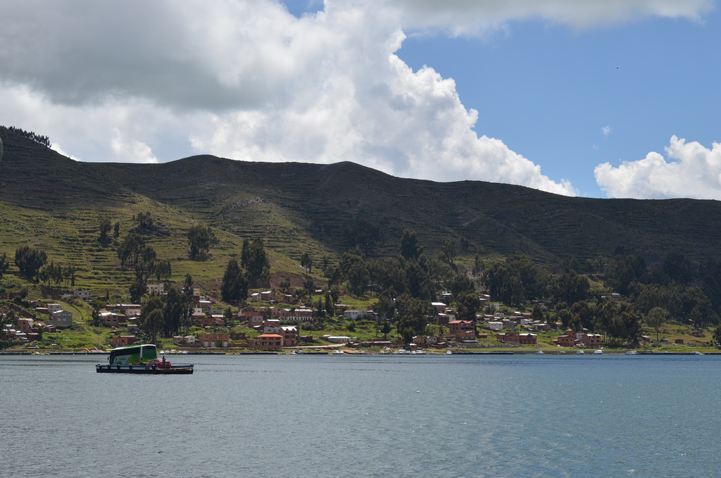 Bolivia, Titicaca Lake, Strait of Tiquina