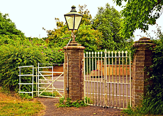 Kissing Gate in Lover.