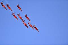 The Red Arrows at Portsmouth