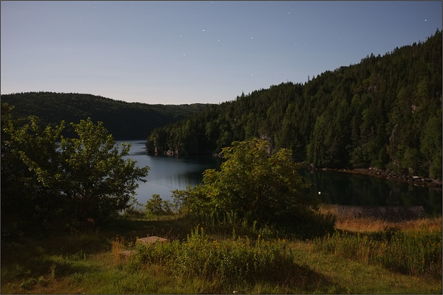 Thirty seconds in the full moon