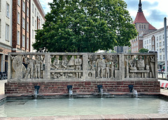 Brunnen 'Menschen am Wasser'