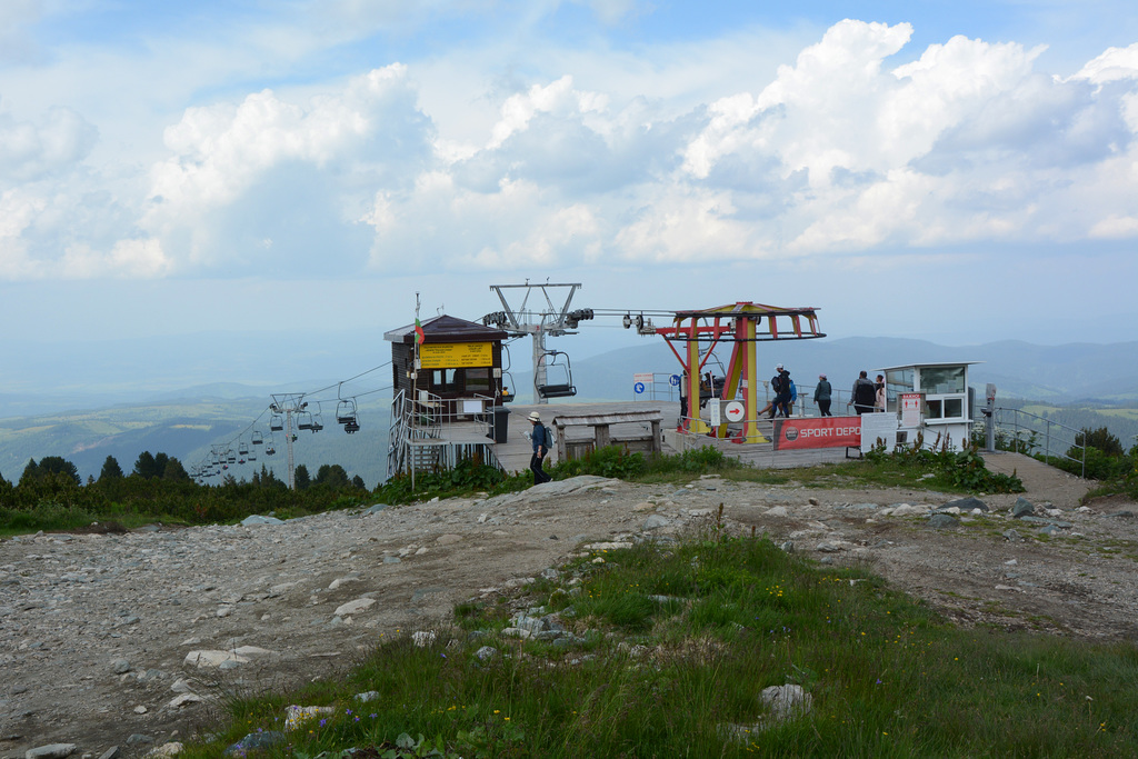 Bulgaria, Upper Station of the "Seven Rila Lakes" Ski Lift