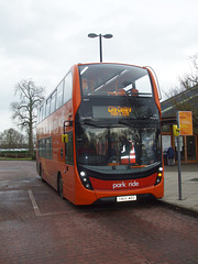 DSCF6095 Stagecoach East (Cambus) SN66 WBD at Newmarket Road Park and Ride, Cambridge - 2 Feb 2017