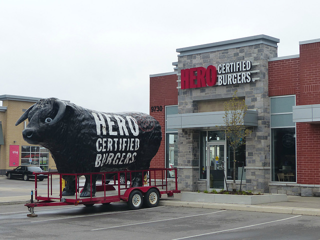 Hero Certified Burgers, Markham - 10 May 2019