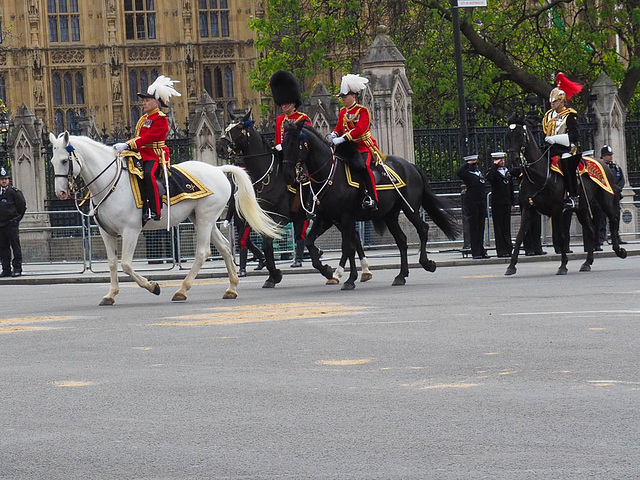 Starting the parade