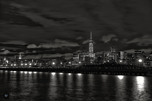 Nightview across the Hudson River