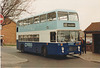 Cambus 743 (VEX 300X) in Mildenhall  - 10 Mar 1990