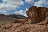 Bolivian Altiplano, Eroded Volcanic Lava Flows of Ollagüe and Sarapuro