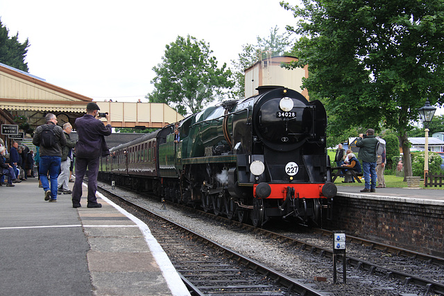 At the Gloucester & Warwickshire Railway