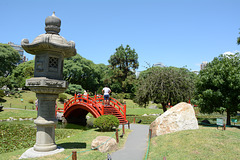 In the Japanese Garden of Buenos Aires