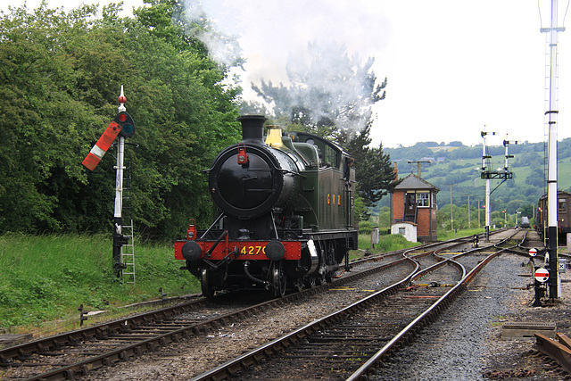 At the Gloucester & Warwickshire Railway