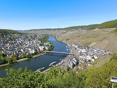 Blick auf Bernkastel-Kues