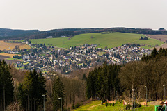 Blick auf Erdmannsdorf