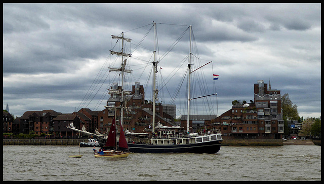 Little ship and tall ship