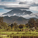 Gunung Agung volcano currently