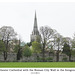 Chichester Cathedral & roman wall 13 4 2011