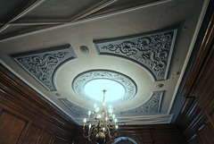 Entrance Hall Ceiling, Fydell House, South Street, Boston, Lincolnshire