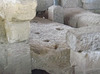 Detail of the Iron Age Huts on the Palatine Hill, June 2012