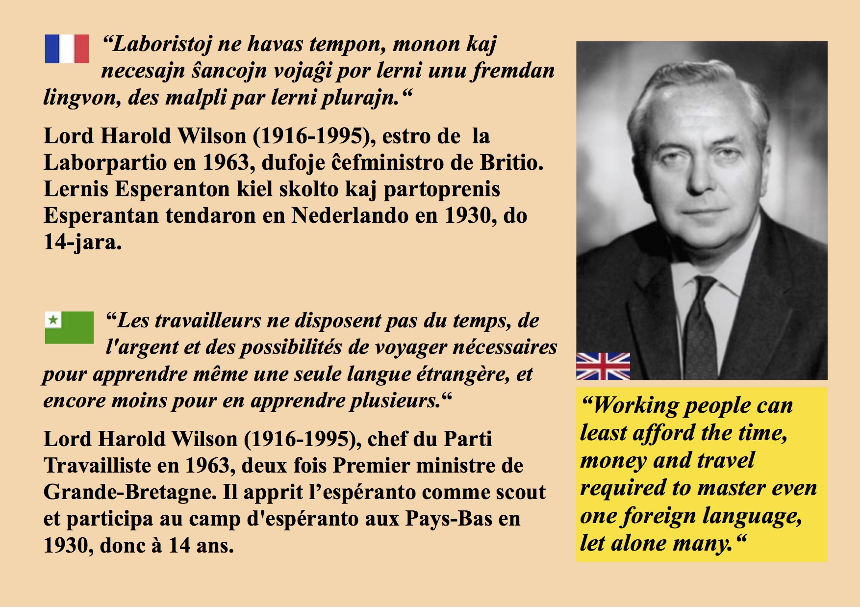 1a de majo-Harold Wilson