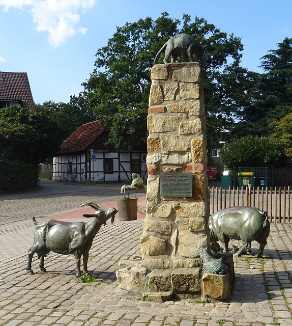 Brunnen in Hannover Buchholz