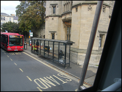 St Aldates bus shelter