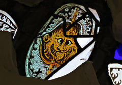 bartlow church, cambs , c14 glass (3)