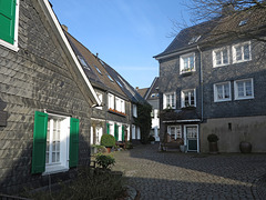 Schieferhäuser in Solingen-Gräfrath