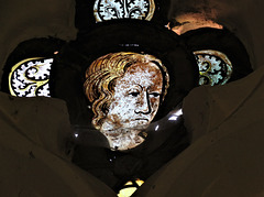 bartlow church, cambs , c14 glass (1)