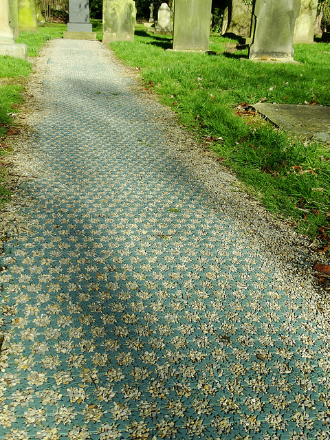 Blue Path. Gosforth Parish Church.