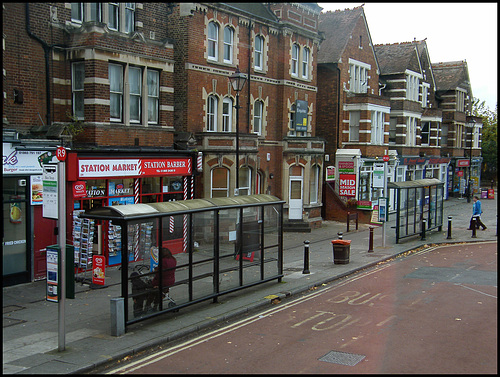 Park End Street bus shelters