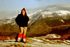 Whinlatter: Skidaw from Lords Seat Feb 85