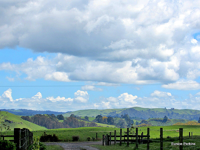 Clouds Over Rural Land.