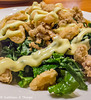 Asheville, North Carolina - Chestnut Restaurant Fried Calamari on Kale 002