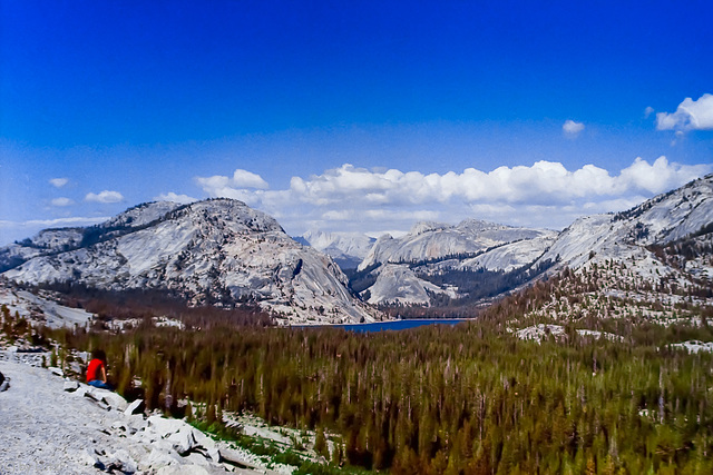 Tenaya Lake from Olmsted Point 1980 (045°) - initial upload Tenaya Lake from Olmsted Point 1980 (045°) - initial upload