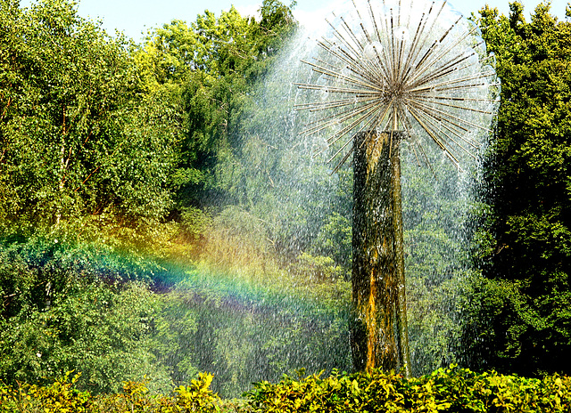 Regenbogen am Wasserspiel (PiP)