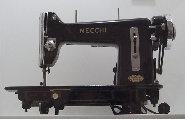 BF Sewing Machine in the Museum of Modern Art, October 2010